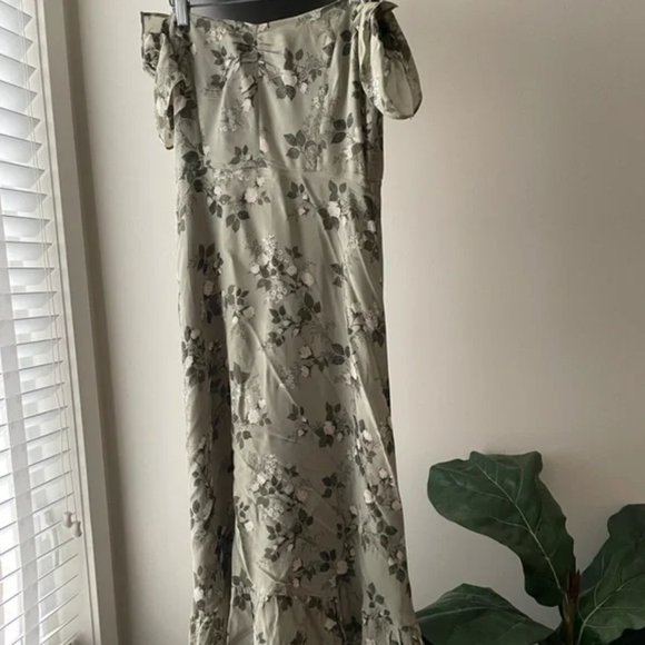 Reformation dress in verde - Picture 2 of 4